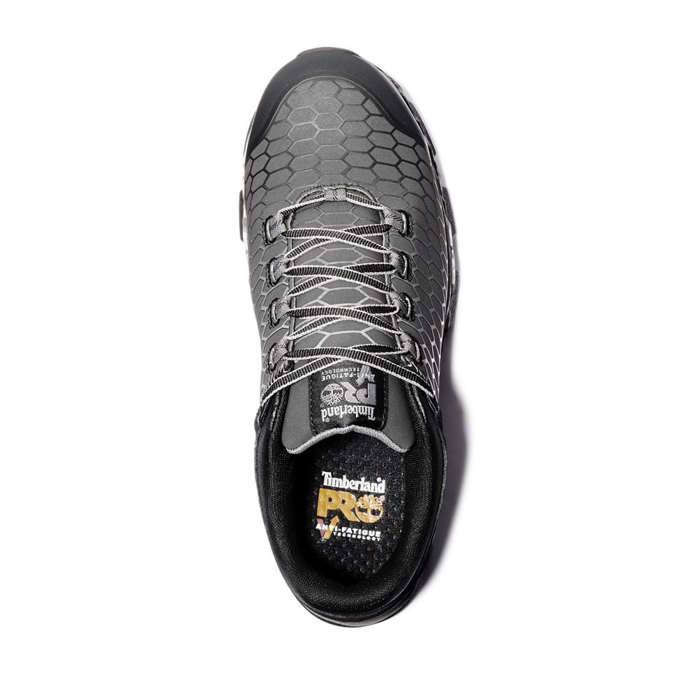 Zapatos De Seguridad Timberland Mujer Pro® Powertrain Sport Alloy Toe Eh Negras/Gris - Chile PRS-364